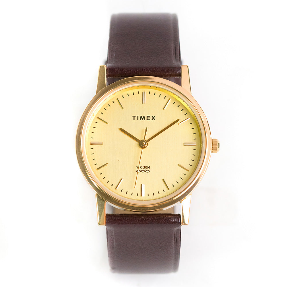 AB Series 3-Hand 33mm Leather Band – Timex Philippines