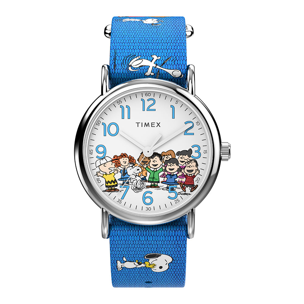 TIMEX X PEANUTS WEEKENDER BASEBALL TW2Y515