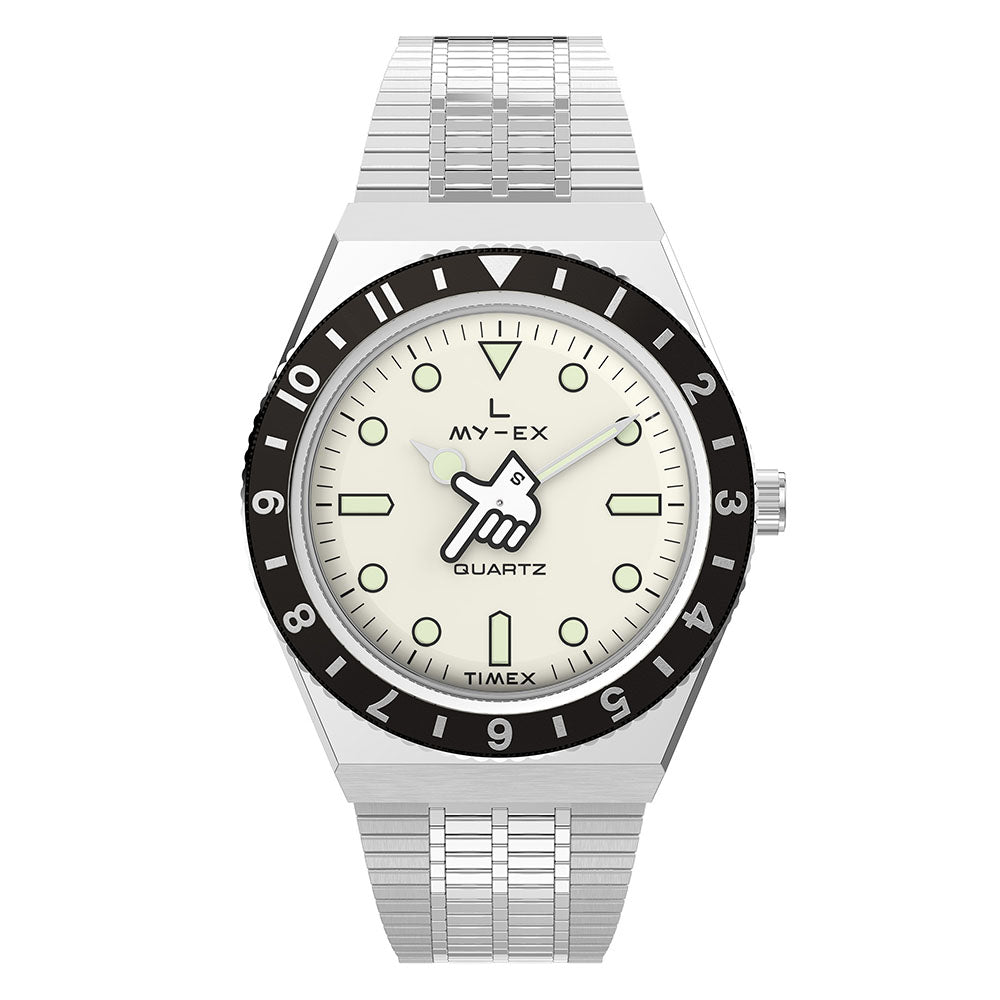Q Timex Seconde 3-Hand 38mm Stainless Steel Band – Timex Philippines