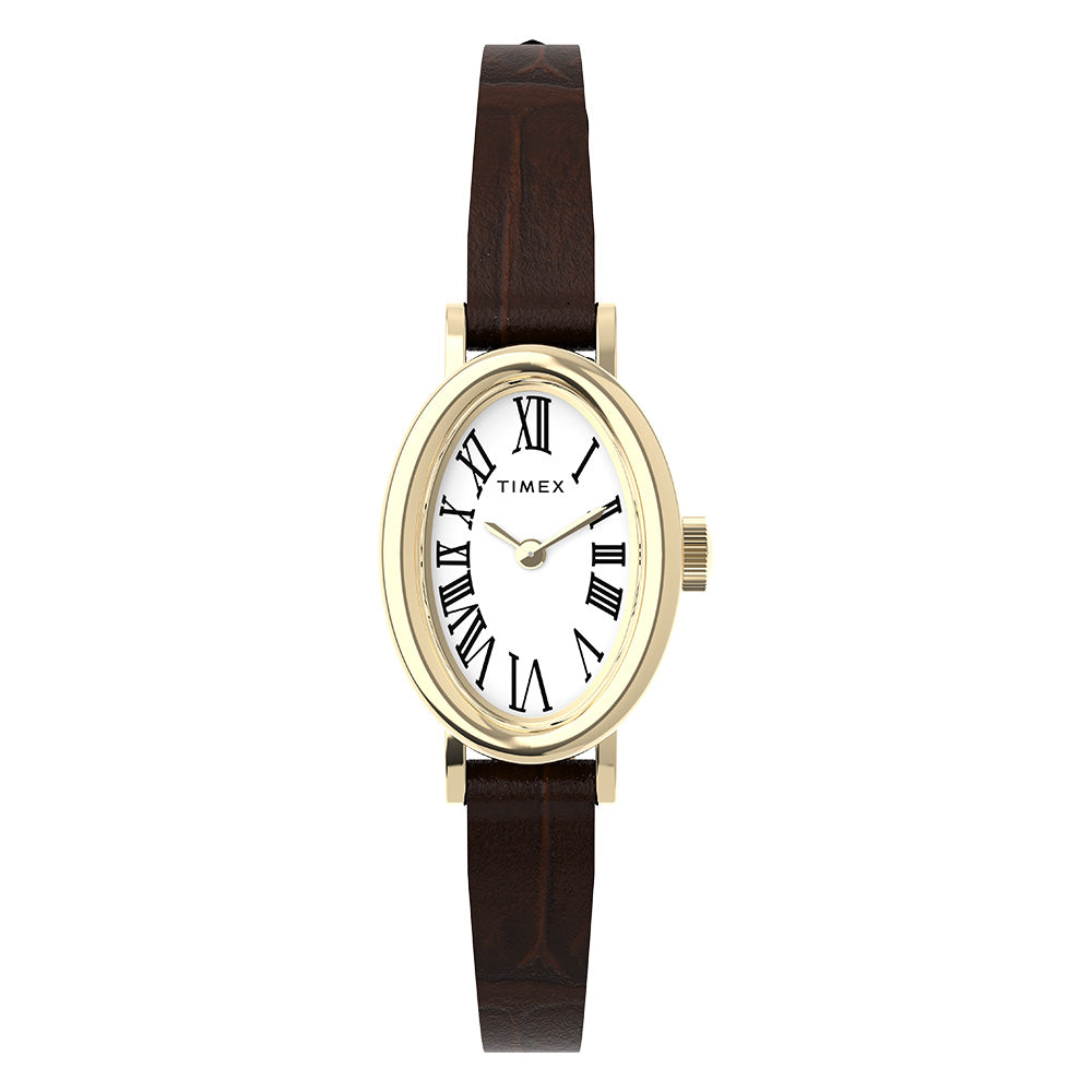 Cavatina 2-Hand 19mm Leather Band – Timex Philippines
