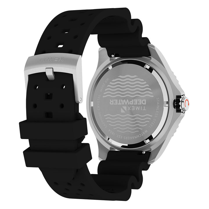 Deepwater Meridian 200 Date 44mm Rubber Band