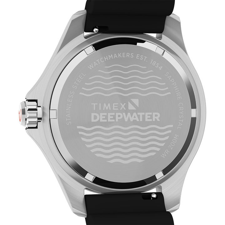 Deepwater Meridian 200 Date 44mm Rubber Band