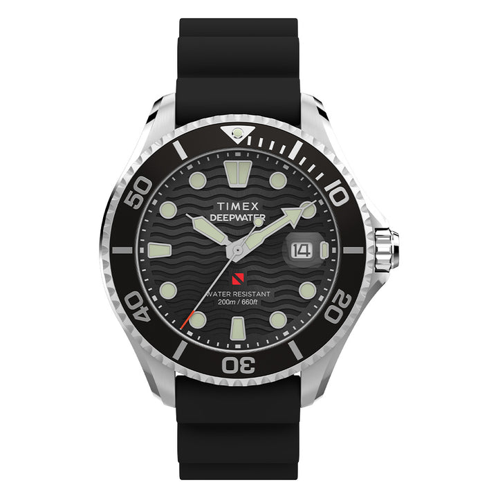 Deepwater Meridian 200 Date 44mm Rubber Band