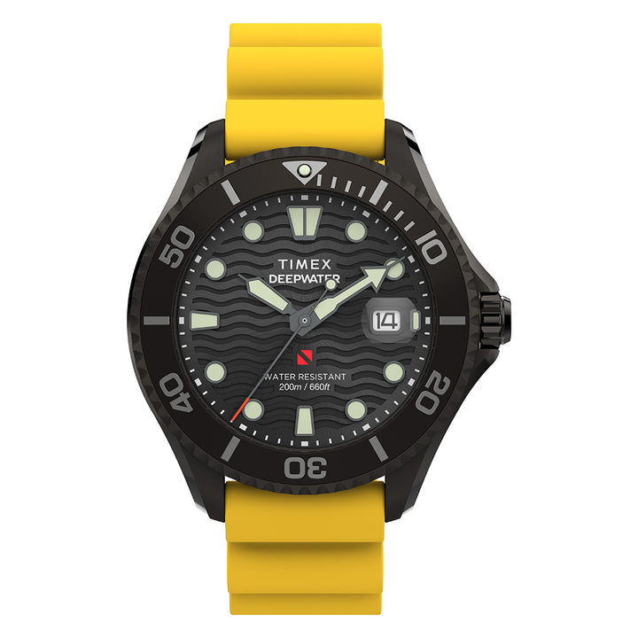 Deepwater Meridian 200 Date 44mm Rubber Band