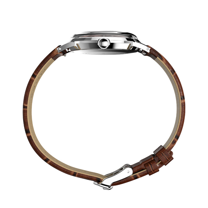 Marlin Hand-wound 34mm Leather Band