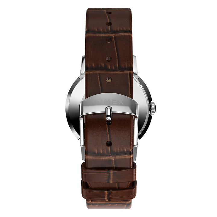 Marlin Hand-wound 34mm Leather Band