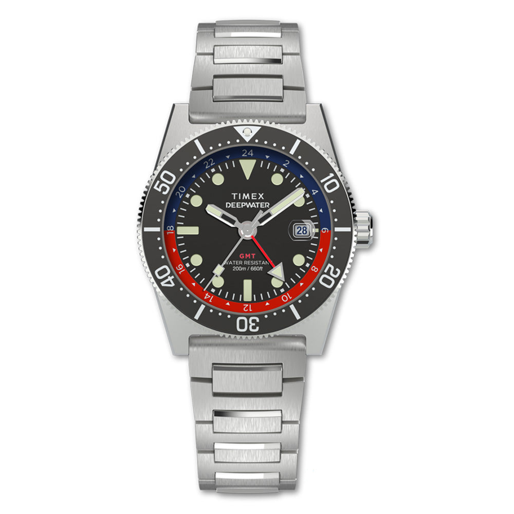 Deepwater Reef 200 Gmt 40mm Stainless Steel Band