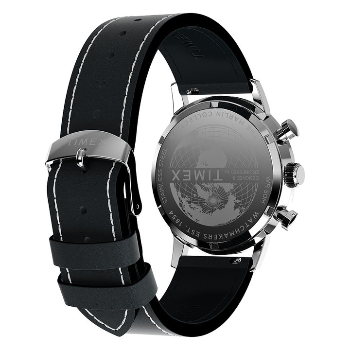 Marlin Quartz Chronograph 40mm Leather Band