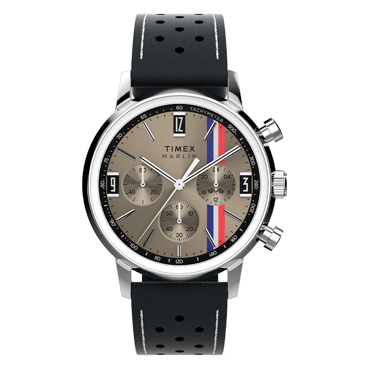 Marlin Quartz Chronograph 40mm Leather Band
