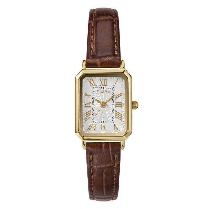 Dress 3-Hand 21mm Leather Band