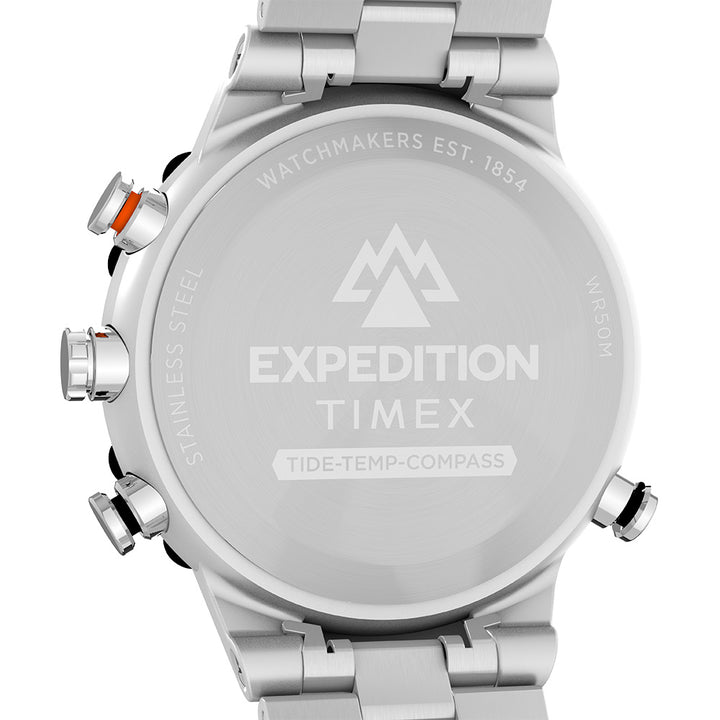 Expedition Tide-Temp-Compass  45mm Stainless Steel Band