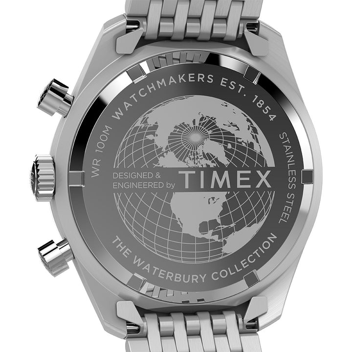 Waterbury Traditional Chronograph 41mm Stainless Steel Band