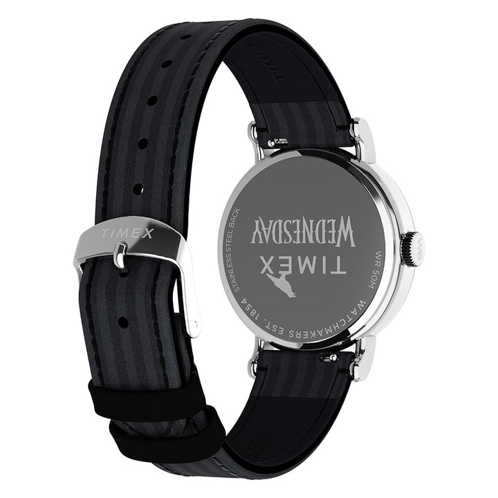 Timex X Wednesday 3-Hand 37mm Leather Band