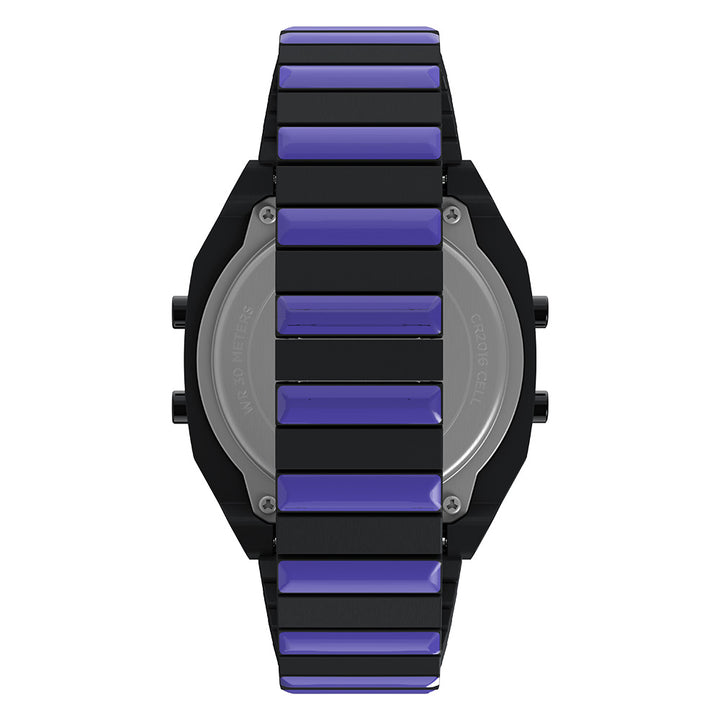 Timex X Wednesday Digital 36mm Stainless Steel Band