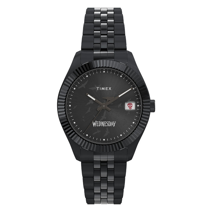 Timex X Wednesday 3-Hand 36mm Stainless Steel Band