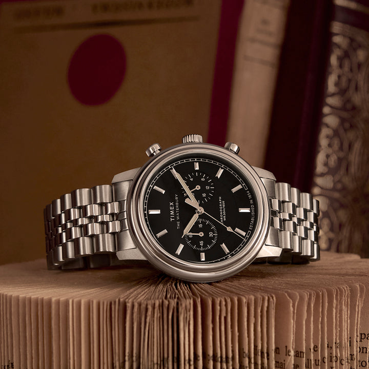 Waterbury Metropolitan Chronograph 41mm Stainless Steel Band