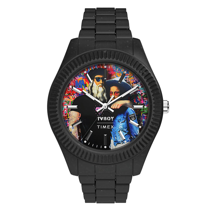 Timex X Tv Boy 3-Hand 42mm Stainless Steel Band