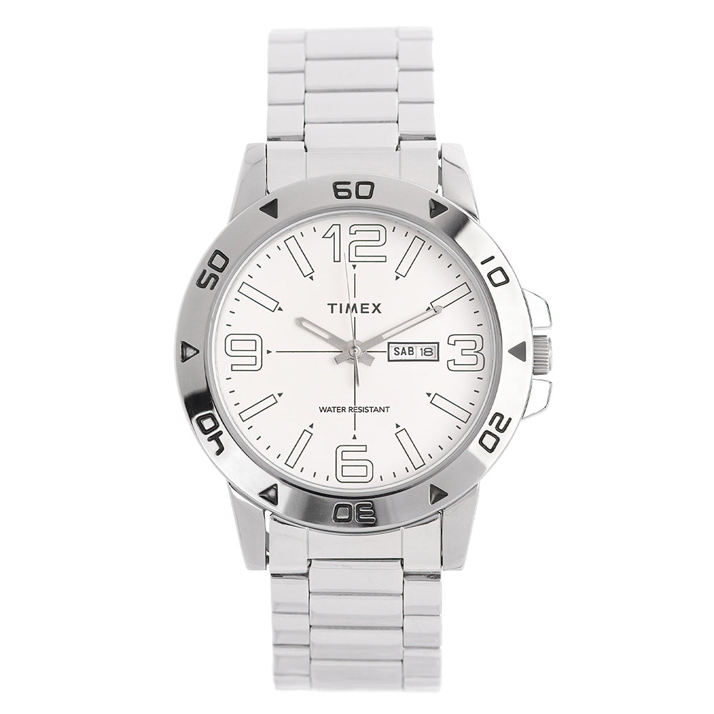 Westport Day-Date 45mm Stainless Steel Band – Timex Philippines