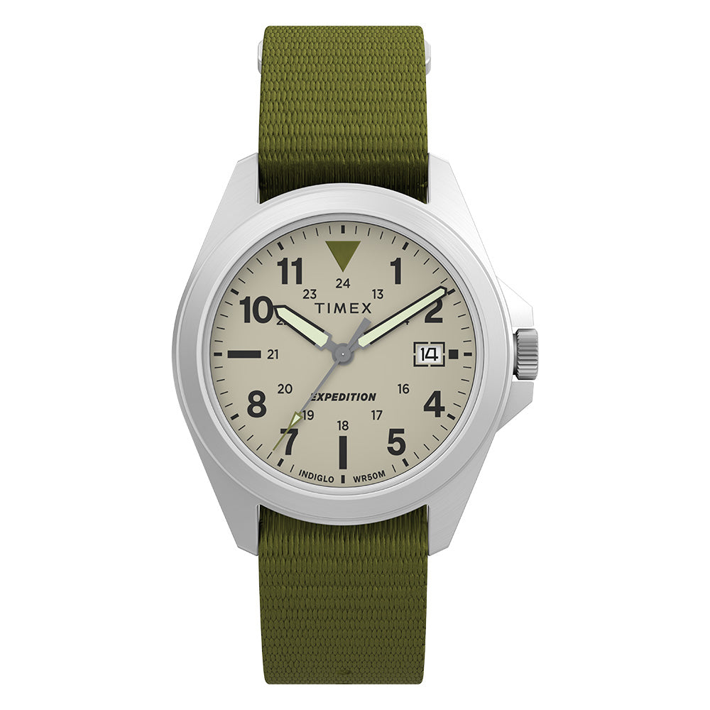 Expedition Field Date 36mm Leather Band - Main Image