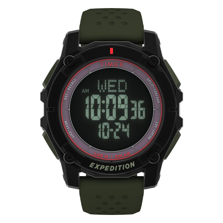 Expedition Ridge Solar Digital 49mm Silicone Band