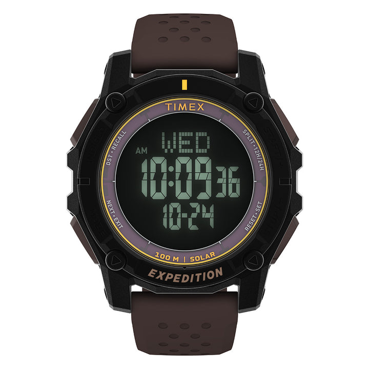 Expedition Ridge Solar Digital 49mm Silicone Band