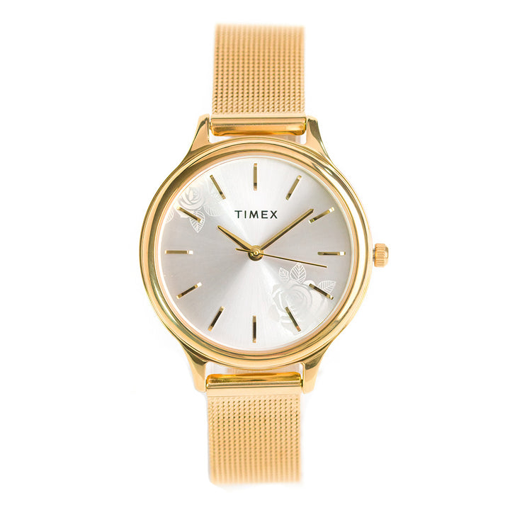Rosaline 3-Hand 34mm Stainless Steel Band