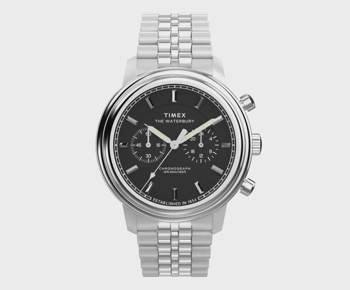 Waterbury Metropolitan Chronograph 41mm Stainless Steel Band