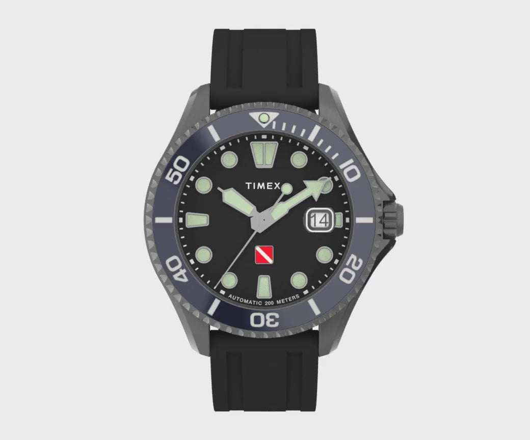 Deep Water Tibur??n Automatic Automatic 44mm Rubber Band