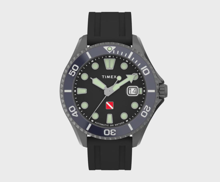 Deep Water Tibur??n Automatic Automatic 44mm Rubber Band