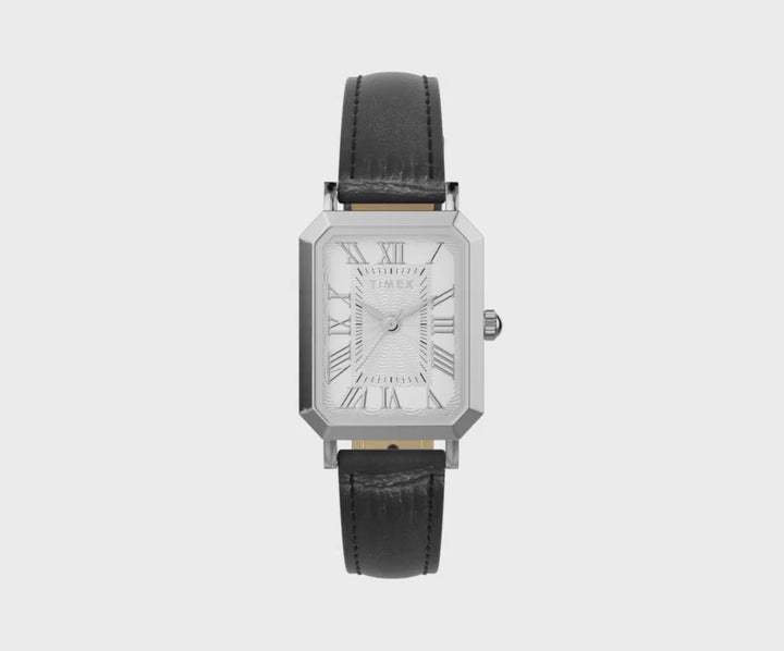 Dress 3-Hand 21mm Leather Band