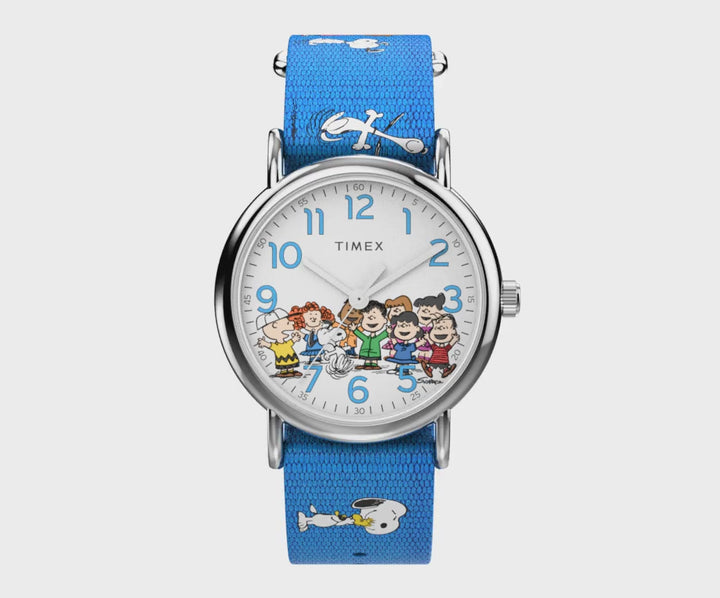 Timex Weekender x Peanuts Gang'S All Here 3-Hand 38mm Fabric Band