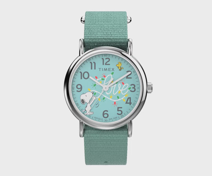 Timex x Peanuts Weekender 3-Hand 38mm Fabric Band