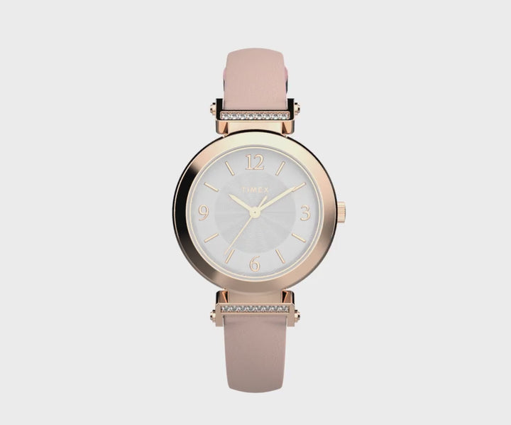 Main Street 3-Hand 31mm Leather Band
