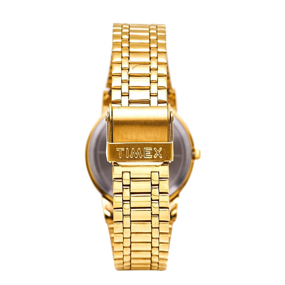 Timex men's sale gold watch