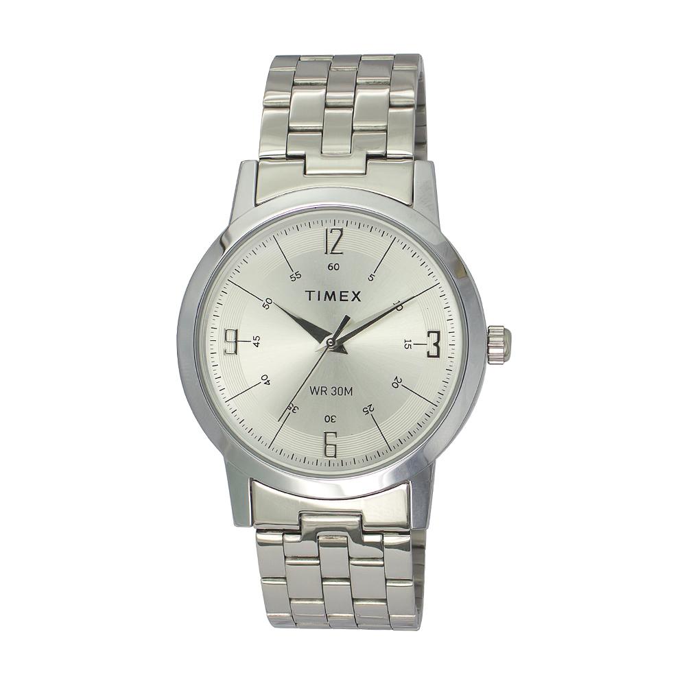 Timex silver watch new arrivals