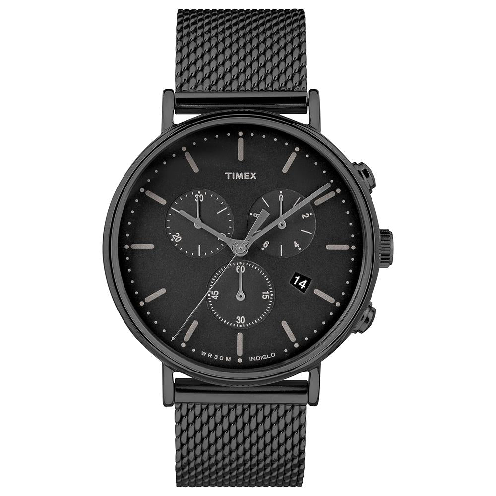 Fairfield Chronograph 41mm Mesh Band Timex Philippines