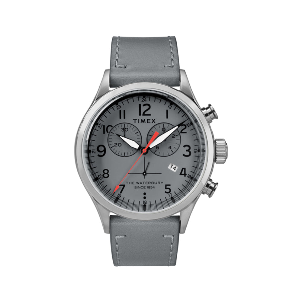 Waterbury Chronograph 42mm Leather Band