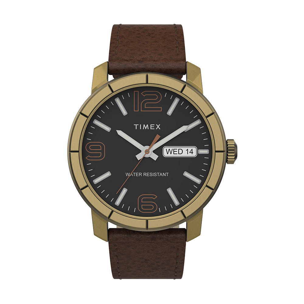 Mod 44 Day Date 44mm Leather Band Timex Philippines