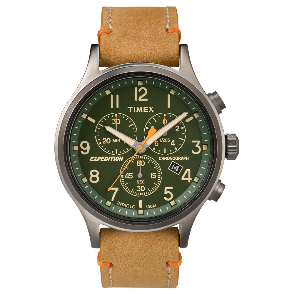 Expedition Scout Chronograph 42mm Leather Band – Timex Philippines