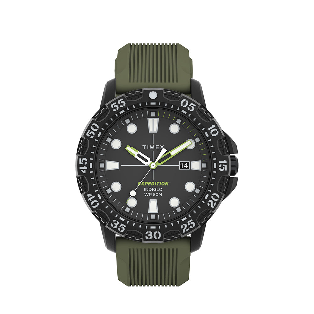 Expedition Gallatin Date 44mm Rubber Band Timex Philippines