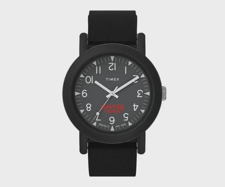 Timex Camper x Stranger Things 3-Hand 40mm Fabric Band