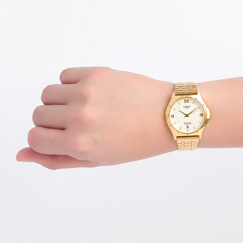 Bw Series Day-Date 35mm Stainless Steel Band