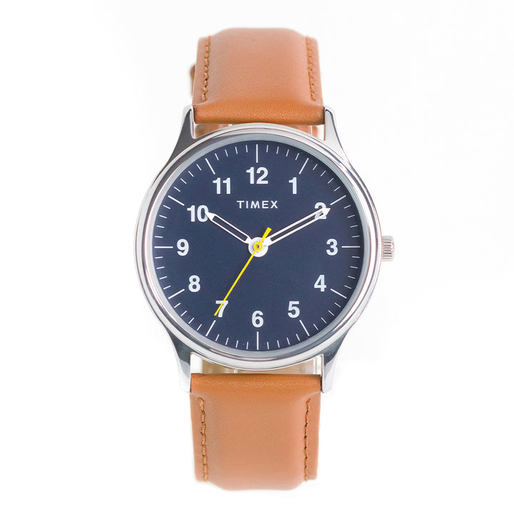 Analog 3-Hand 38mm Leather Band