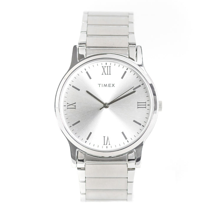 Classic Analog 3-Hand 39mm Stainless Steel Band