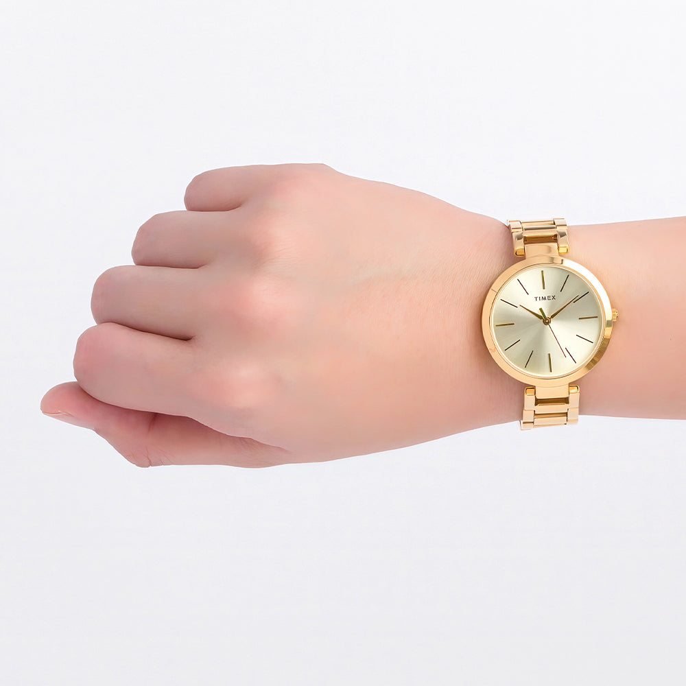 Dress Analog 3-Hand 35mm Stainless Steel Band