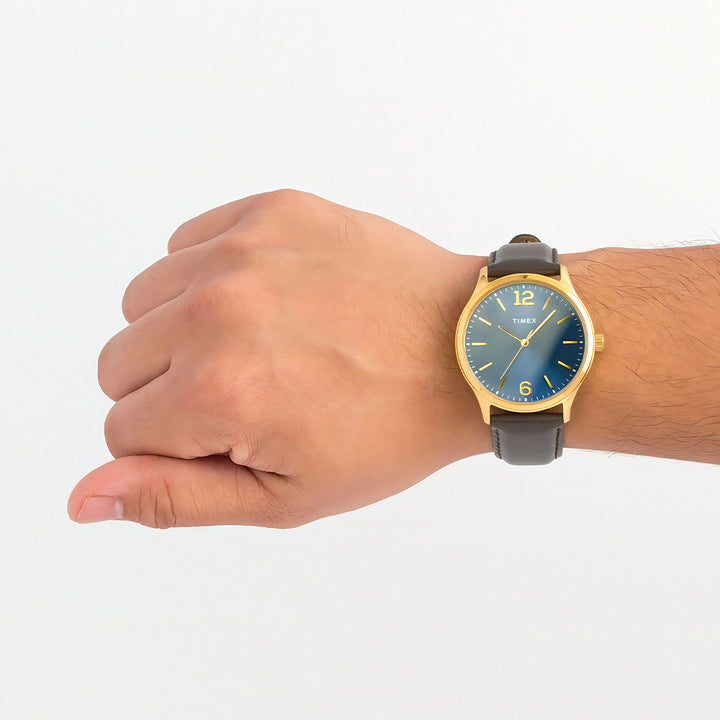 Tg65-1 Series 3-Hand 39mm Leather Band