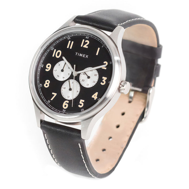 Discoverer Multifunction 43mm Leather Band