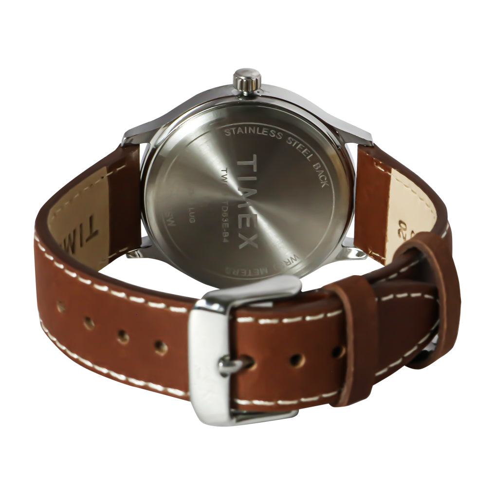 Discoverer Day-Date 39mm Leather Band