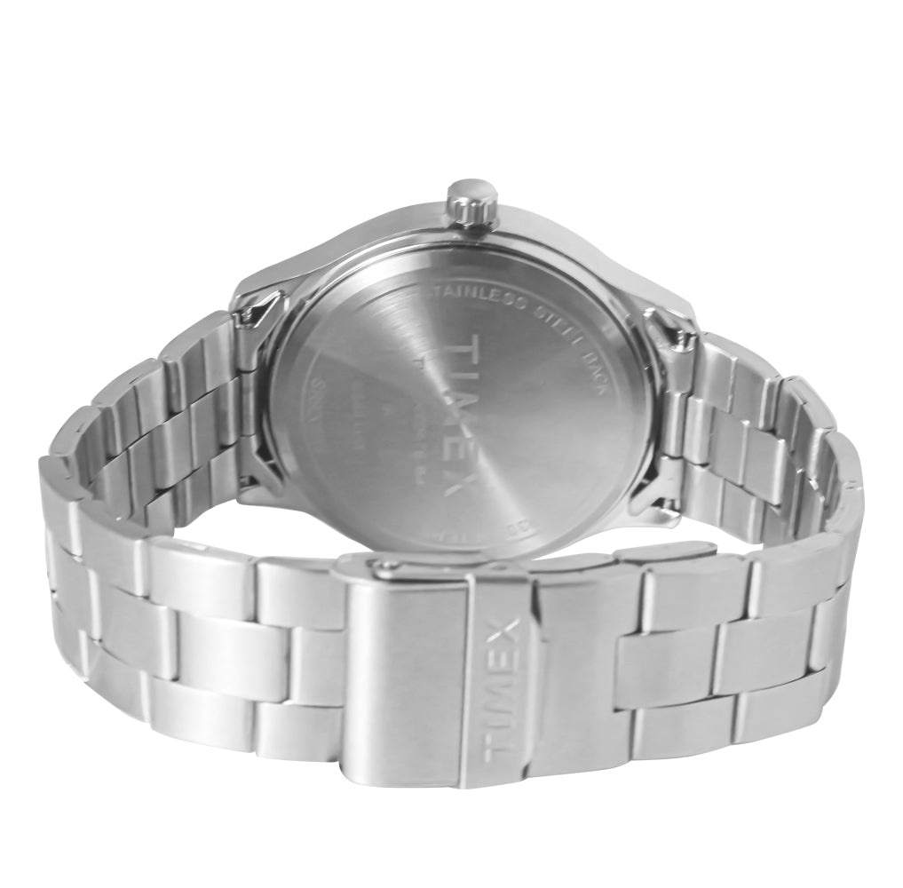 Discoverer Day-Date 39mm Stainless Steel Band