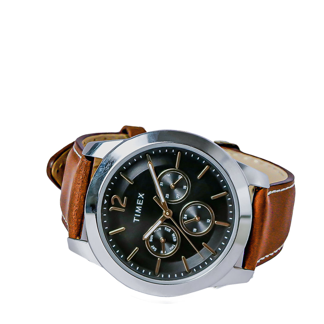 Alexander Multifunction 40mm Leather Band